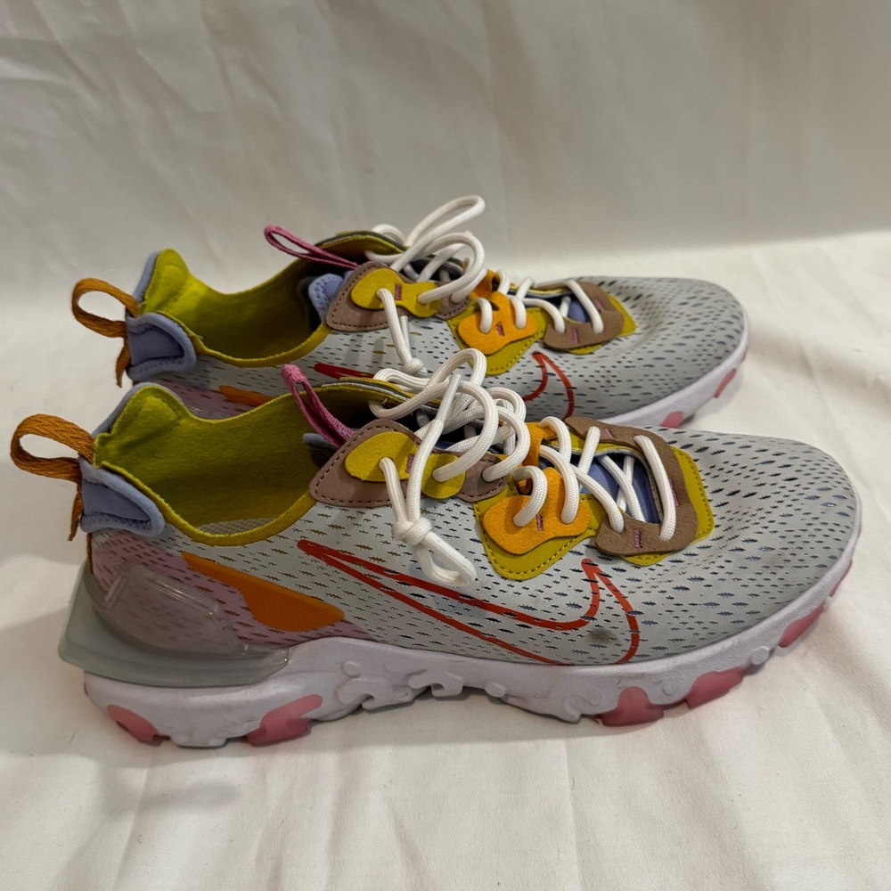 Nike React Vision Saffron Sneakers  - Size 10.5